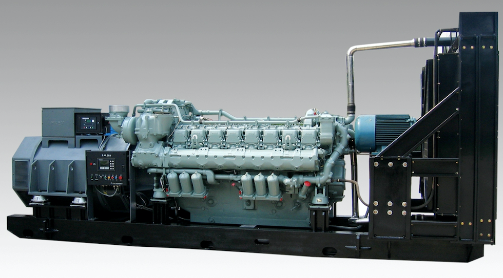 800 kW MTU Diesel Generator (480/277V Three Phase 60Hz)