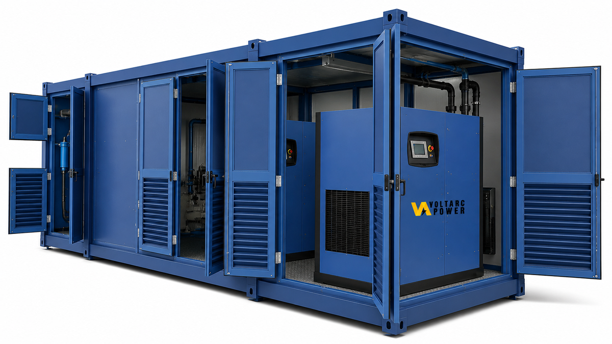 200 HP Oil Free Rotary Screw Compressor with Refrigerated / Regenerative Dryers
