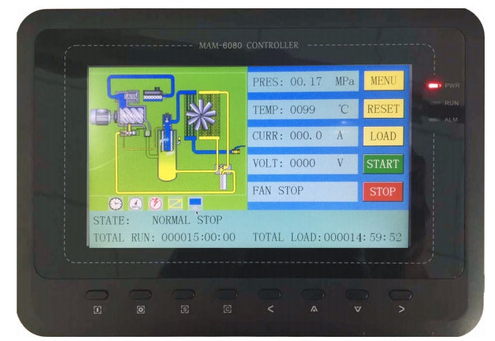 125 HP Rotary Screw Air Compressor