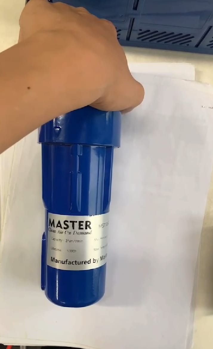 C+T+A grade precision air filters (Set of 3 for 10 HP rotary screw air compressors)